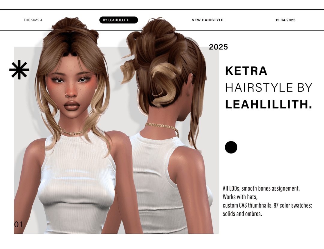 Прическа Ketra Hairstyle